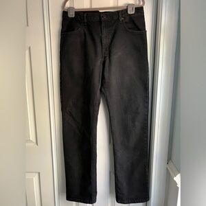 Dickies men’s black 5 pocket jeans zip fly straight legs 36 X 34